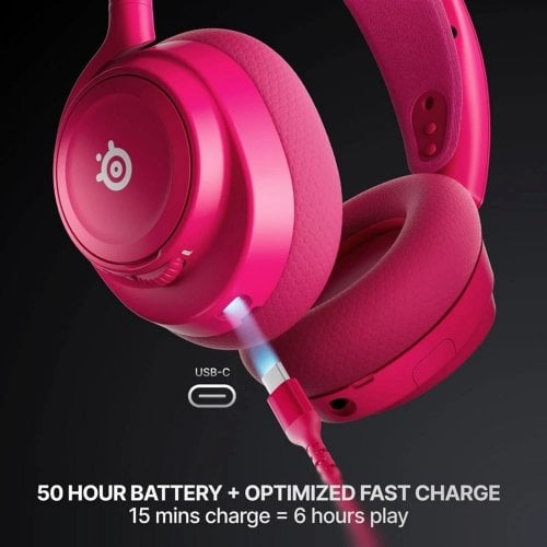 Навушники SteelSeries Arctis Nova 7X Gen 2 Wireless (61760) Magenta купити в Україні | Telemart фото
