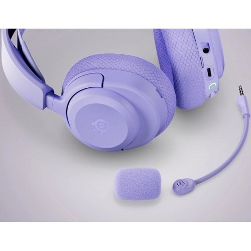Наушники SteelSeries Arctis Nova 3 Wireless (61778) Lavender купить в Украине | Telemart фото