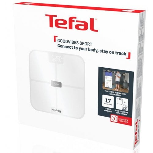 Умные весы Tefal Goodvibes Sport (BM9740F0) White купить в Украине | Telemart фото