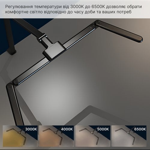 Настільна лампа для монітора OfficePro SL245 Black купити в Україні | Telemart фото