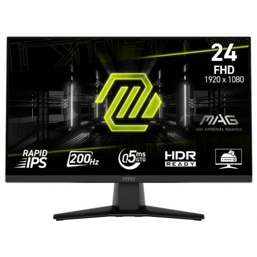 Уценка монитор MSI 23.8" MAG 242F Black (Повреждена упаковка, 922219) купить в Украине | Telemart фото