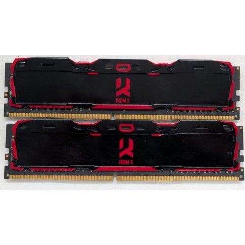 Озу GoodRAM DDR4 16GB (2x8GB) 3200Mhz Iridium X Black (IR-X3200D464L16SA/16GDC) (Восстановлено продавцом, 922248) купить в Украине | Telemart фото