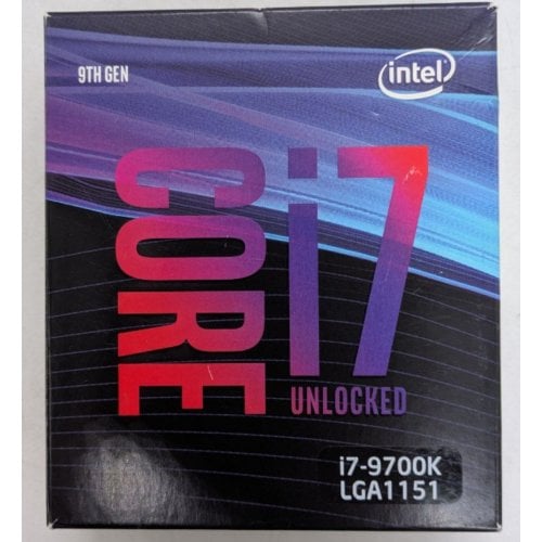 Процесор Intel Core i7-9700K 3.6(4.9)GHz 12MB s1151 Box (BX80684I79700K) (Відновлено продавцем, 922259) купити в Україні | Telemart фото