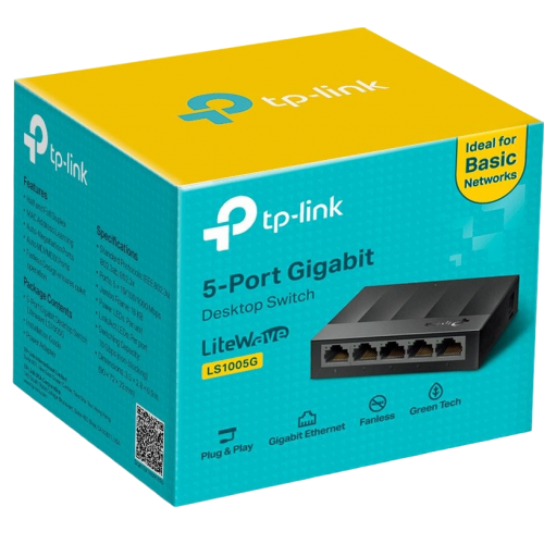 Уценка сетевой коммутатор TP-LINK LS1005G (Вскрытая упаковка, 922260) купить в Украине | Telemart фото