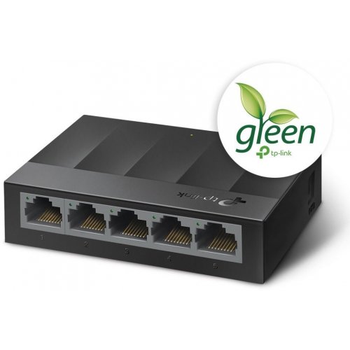 Уценка сетевой коммутатор TP-LINK LS1005G (Вскрытая упаковка, 922260) купить в Украине | Telemart фото