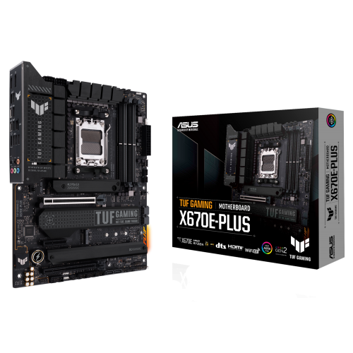 Материнская плата Asus TUF GAMING X670E-PLUS (sAM5, AMD X670) (Восстановлено продавцом, 922270) купить в Украине | Telemart фото