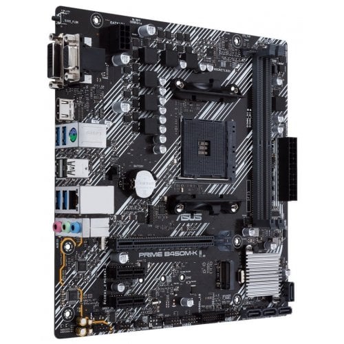 Уценка материнская плата Asus PRIME B450M-K II (sAM4, AMD B450) (Вскрытая упаковка, 922271) купить в Украине | Telemart фото