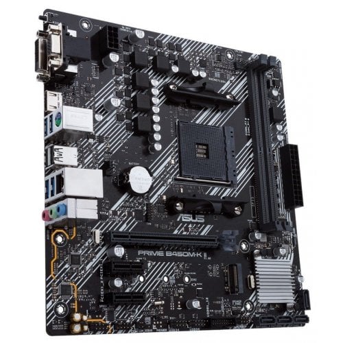 Уценка материнская плата Asus PRIME B450M-K II (sAM4, AMD B450) (Вскрытая упаковка, 922271) купить в Украине | Telemart фото
