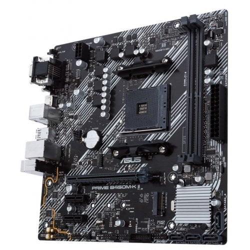 Уценка материнская плата Asus PRIME B450M-K II (sAM4, AMD B450) (Вскрытая упаковка, 922271) купить в Украине | Telemart фото