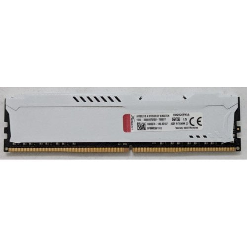 Озу Kingston DDR4 8GB 2933Mhz HyperX Fury White (HX429C17FW2/8) (Восстановлено продавцом, 922275) купить в Украине | Telemart фото