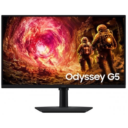 Уценка монитор Samsung 27" Odyssey G5 (LS27FG500EIXUA) Black (Повреждена упаковка, 922276) купить в Украине | Telemart фото