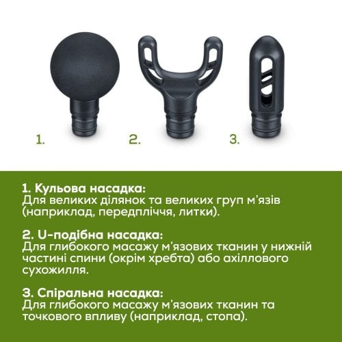 Масажний пістолет Beurer MG 89 купити в Україні | Telemart фото