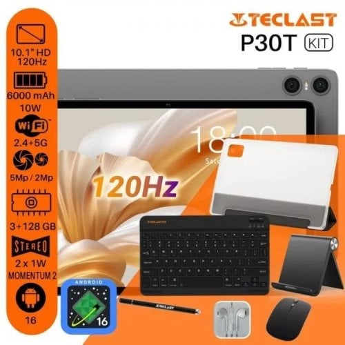 Планшет Teclast P30T Kit Wi-Fi 3/128GB (6940709680254) Grey купить в Украине | Telemart фото