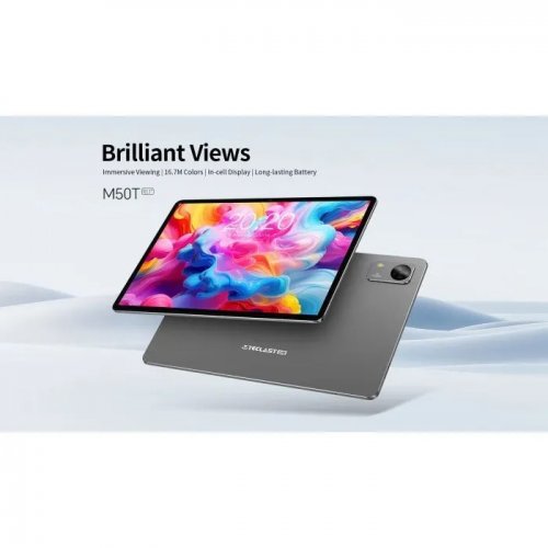 Планшет Teclast M50T Wi-Fi 4/128GB (6940709680360) Grey купить в Украине | Telemart фото