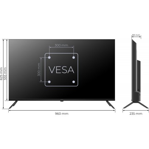 Телевизор Kivi 43" 43U7000MB Black купить в Украине | Telemart фото
