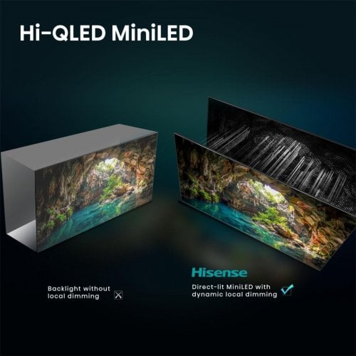 Телевизор Hisense 50" 50E8S Black купить в Украине | Telemart фото