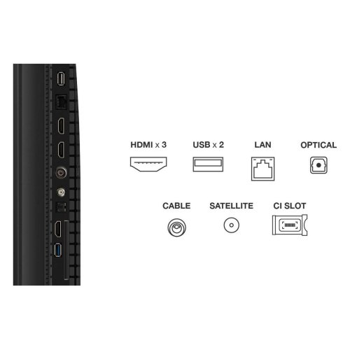 Телевизор TCL 55" 55P79K Black купить в Украине | Telemart фото