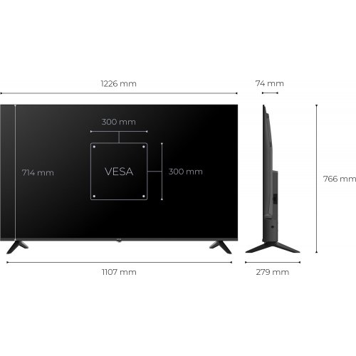 Телевизор Kivi 55" 55U9000HB Black купить в Украине | Telemart фото