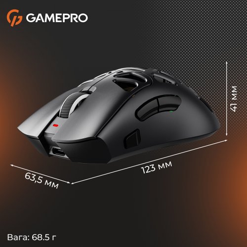 Миша GamePro Genesis Hollow (GM870HB) Black купити в Україні | Telemart фото