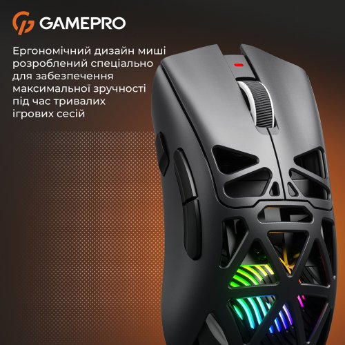 Миша GamePro Genesis Hollow (GM870HW) White купити в Україні | Telemart фото