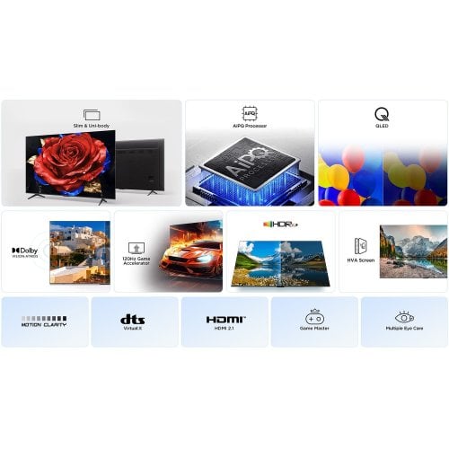 Телевизор TCL 75" 75T69C Black купить в Украине | Telemart фото