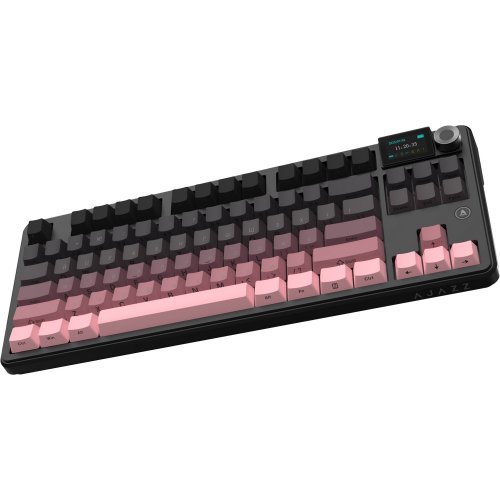 Клавиатура Ajazz MK87 RGB Pitaya Switch Wireless (MK87-P-S-P) Black/Pink купить в Украине | Telemart фото