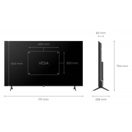 Телевизор JVC 50" LT-50MU759 Black купить в Украине | Telemart фото