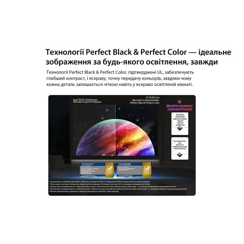 Телевізор LG 65" OLED65C64LA Black купити в Україні | Telemart фото