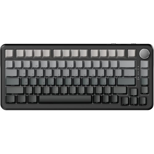 Клавиатура Ajazz AK820 Max RGB Magnetic Switch (AK820MAX-M-S-GG) Gradient Black купить в Украине | Telemart фото