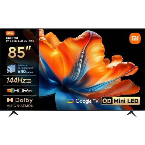 Телевизор Xiaomi 85" TV S Mini LED 2026 Grey купить в Украине | Telemart фото