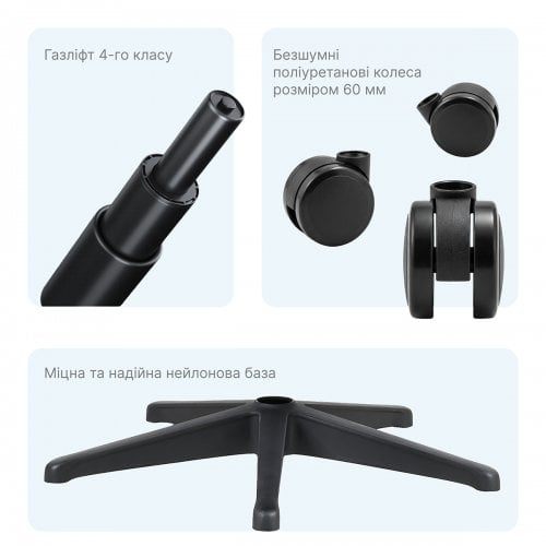 Офисное кресло OfficePro Onix OC975 Mesh Black купить в Украине | Telemart фото