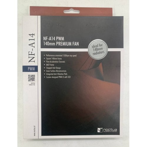 Кулер для корпусу Noctua NF-A14 PWM (Відновлено продавцем, 922448) купити в Україні | Telemart фото