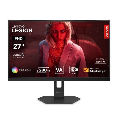 Монітор Lenovo 27" Legion 27-2c (67EDGAC1UA) Black купити в Україні | Telemart фото