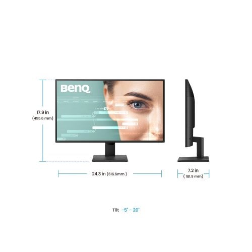 Монитор BenQ 27" GW2790P (9H.LPFLJ.LBE) Black купить в Украине | Telemart фото