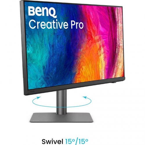 Монітор BenQ 27" PD2732U (9H.Y0MLA.TBE) Dark Grey купити в Україні | Telemart фото