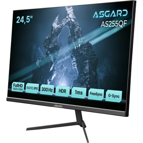 Монитор ASGARD 24.5" AS255QF Black купить в Украине | Telemart фото