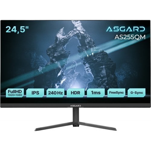 Монитор ASGARD 24.5" AS255QM Black купить в Украине | Telemart фото