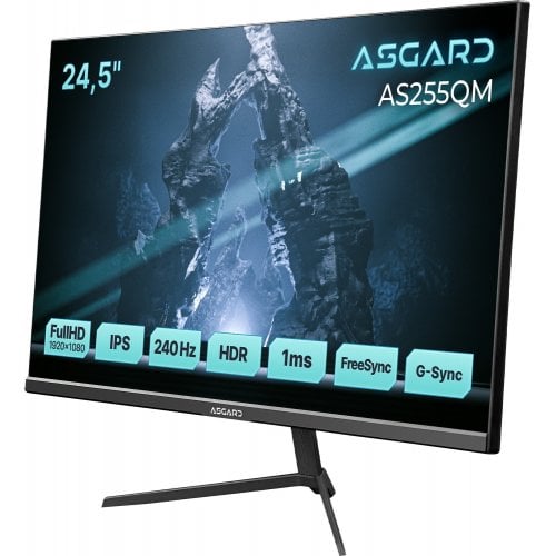 Монитор ASGARD 24.5" AS255QM Black купить в Украине | Telemart фото