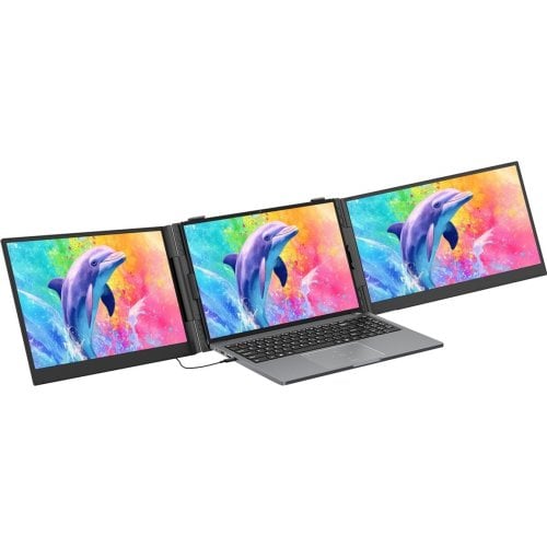 Портативний монітор Blackview 15.3" DCM8Pro (BVDCM8PRO) Grey/Black купити в Україні | Telemart фото
