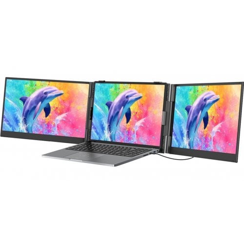 Портативний монітор Blackview 15.3" DCM8Pro (BVDCM8PRO) Grey/Black купити в Україні | Telemart фото