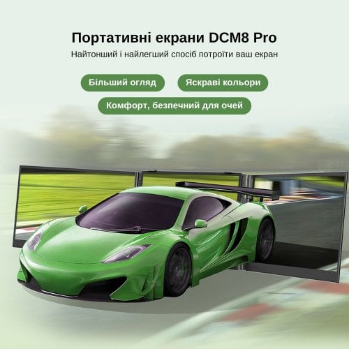 Портативний монітор Blackview 15.3" DCM8Pro (BVDCM8PRO) Grey/Black купити в Україні | Telemart фото