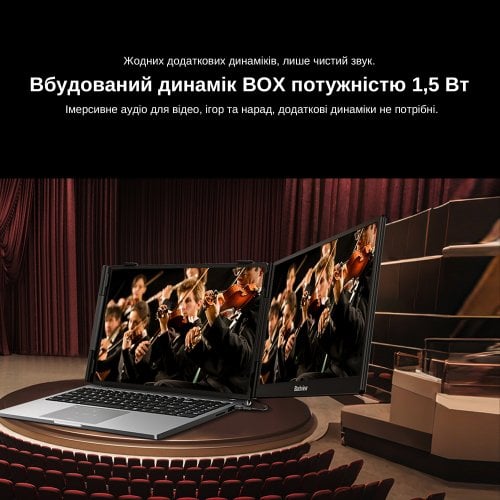 Портативний монітор Blackview 14" SCM5 (BVSCM5) Black купити в Україні | Telemart фото