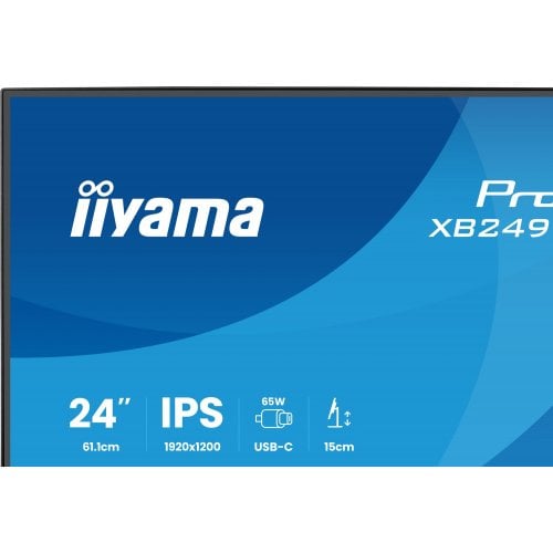 Монітор Iiyama 24.1" ProLite XB2495WSC-B1 Black купити в Україні | Telemart фото