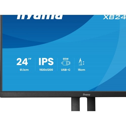 Монітор Iiyama 24.1" ProLite XB2495WSC-B1 Black купити в Україні | Telemart фото