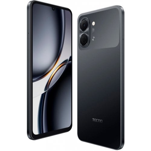 Смартфон Tecno Spark Go 3 (KN3) 4/128GB (4894947105272) Ink Black купить в Украине | Telemart фото