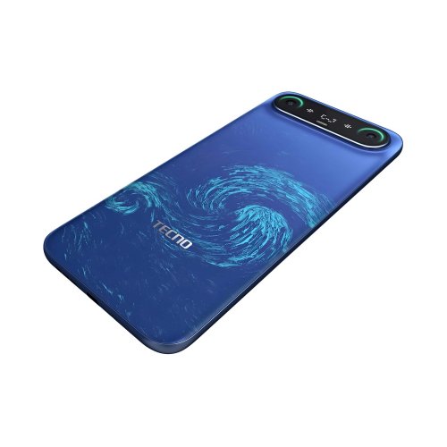 Смартфон Tecno Camon Slim (CN6c) 8/128GB (4894947136016) Van Gogh Blue купить в Украине | Telemart фото