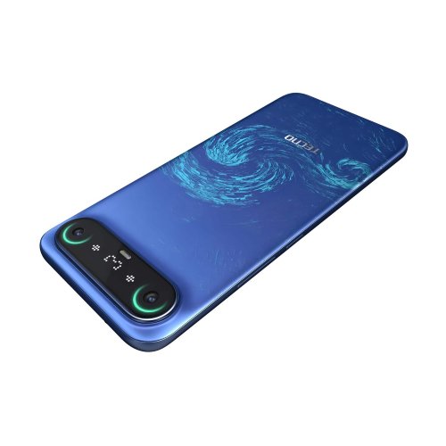 Смартфон Tecno Camon Slim (CN6c) 8/128GB (4894947136016) Van Gogh Blue купить в Украине | Telemart фото