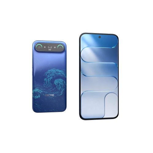 Смартфон Tecno Camon Slim (CN6c) 8/128GB (4894947136016) Van Gogh Blue купить в Украине | Telemart фото