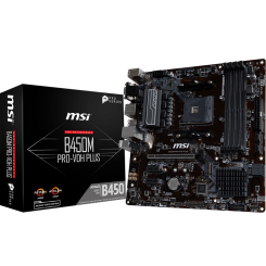 Материнская плата MSI B450M PRO-VDH PLUS (sAM4, AMD B450) (Восстановлено продавцом, 922557)