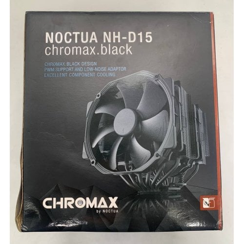 Кулер Noctua NH-D15 chromax.black (Восстановлено продавцом, 922570) купить в Украине | Telemart фото